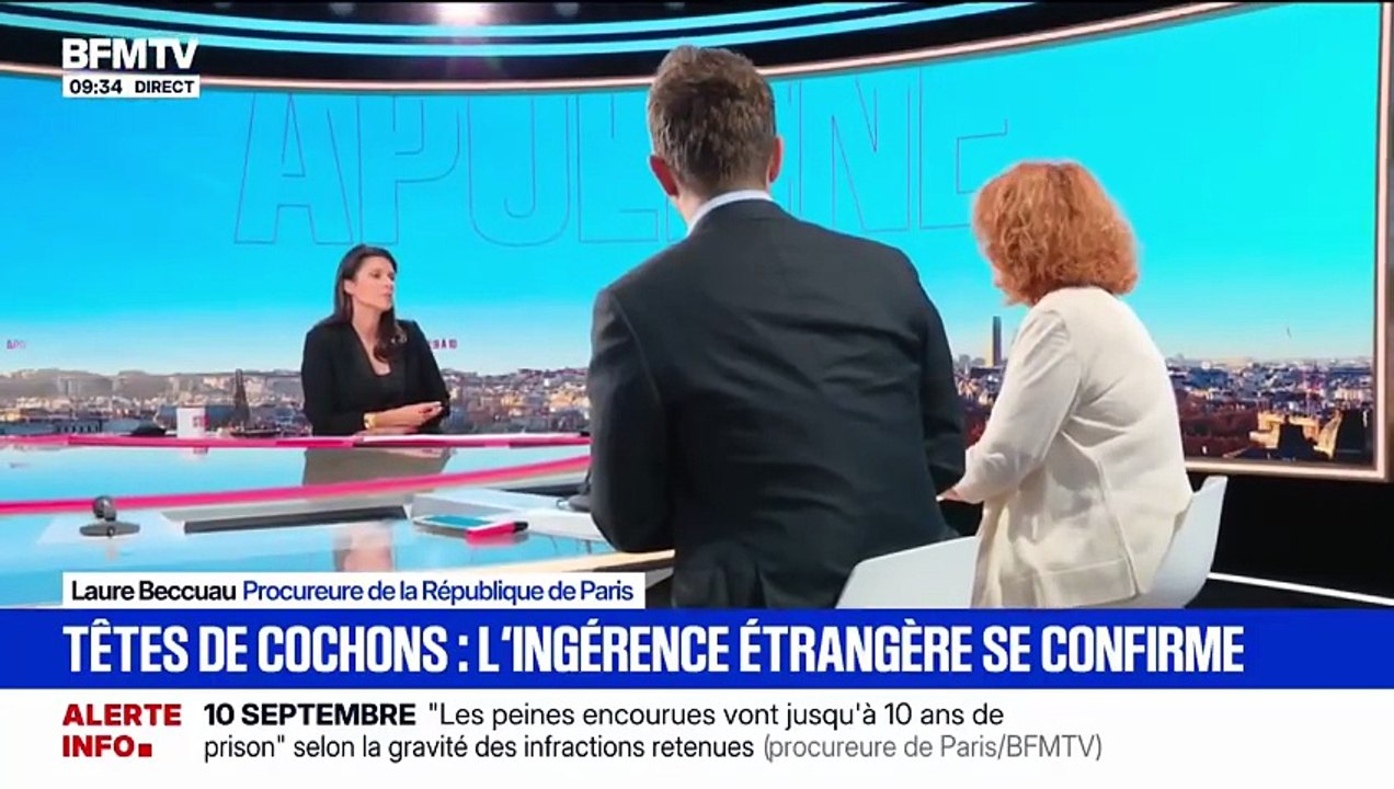 Neuf dossiers liés à des supposées ingérences étrangères sont gérés depuis octobre 2023 par le parquet de Paris, indique la procureure Laure Beccuau - VIDEO