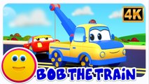 Wheels on the Tow Truck 🚒 | Nursery Rhymes & Baby Songs in 4K | Kids TV