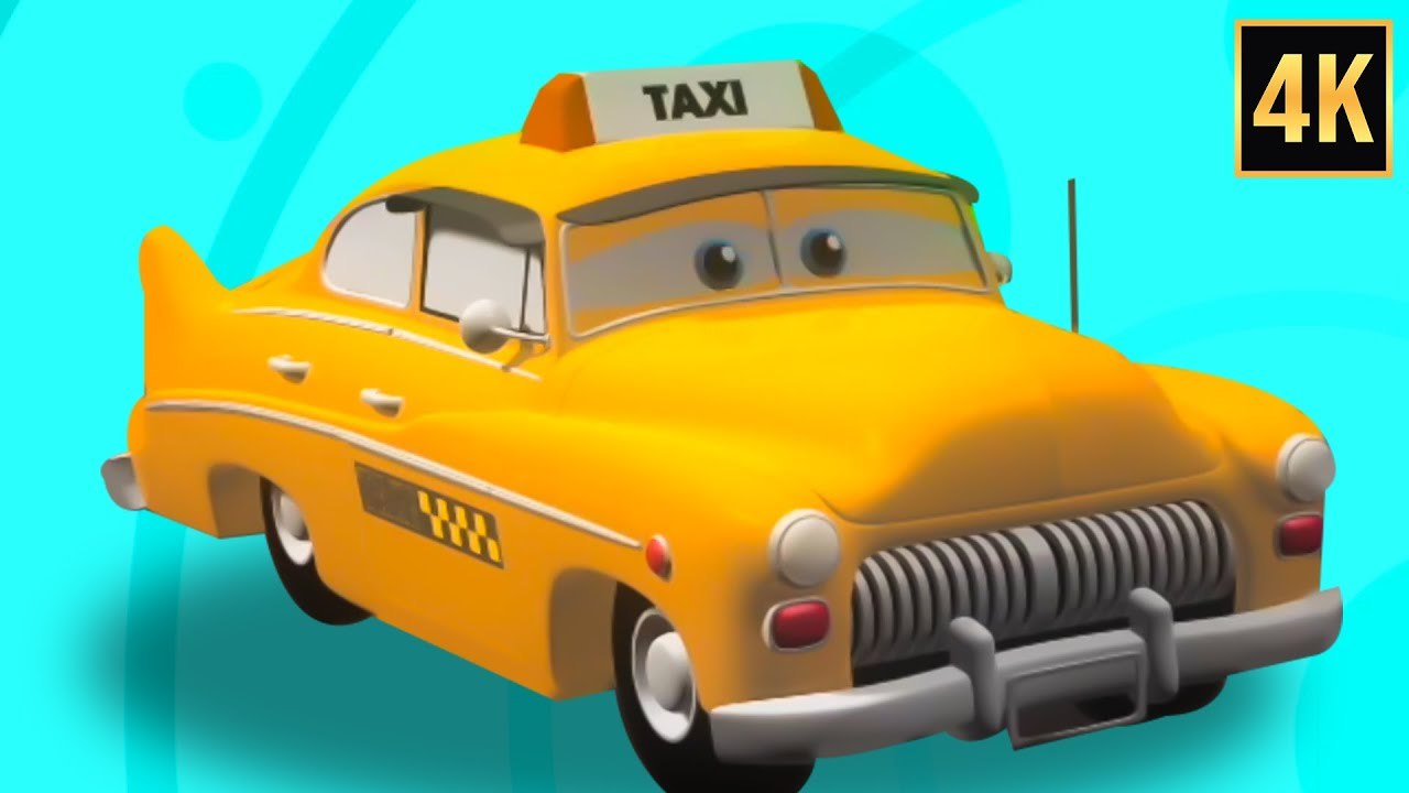 Taxi Formation Cartoon