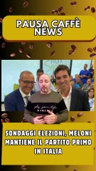 Sondaggi elezioni, Meloni mantiene il partito primo in Italia
