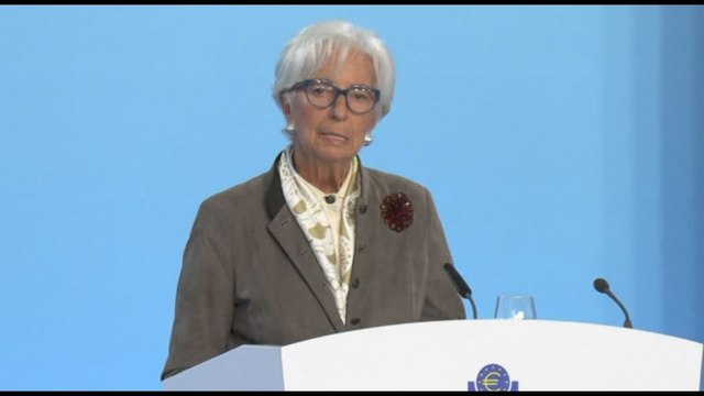 Bce conferma ancora i tassi, Lagarde: restiamo in buona posizione