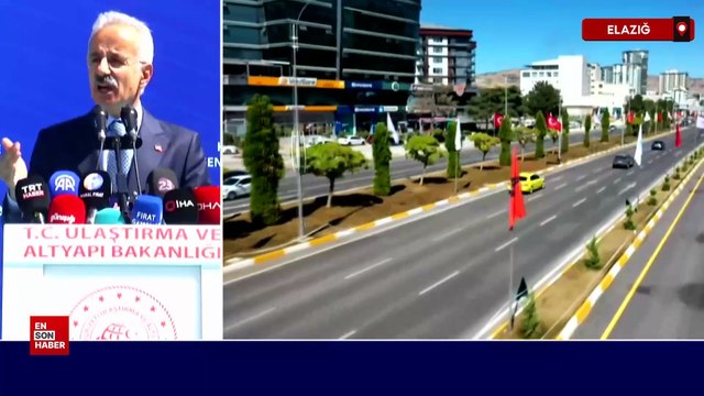 Abdulkadir Uraloğlu: Elazığ Hazardağlı Yeni Nesil Kavşağı trafiğe hız katacak