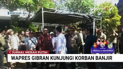 Pasca Banjir Denpasar, Wapres Gibran Minta Fasilitas Umum dan Layanan Publik Segera Diperbaiki