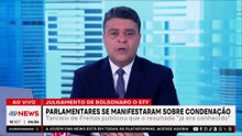 Parlamentares reagem à condenação de Bolsonaro
