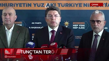 Bakan Yılmaz Tunç: Terörsüz Türkiye için çabayı sürdüreceğiz