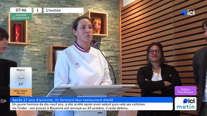 Biarritz : Andrée Rosier rend son tablier