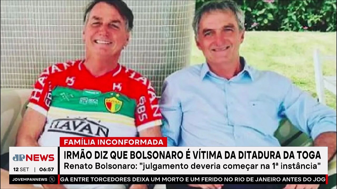 Irmão de Bolsonaro critica condenação: “Onde será o 2º julgamento?”