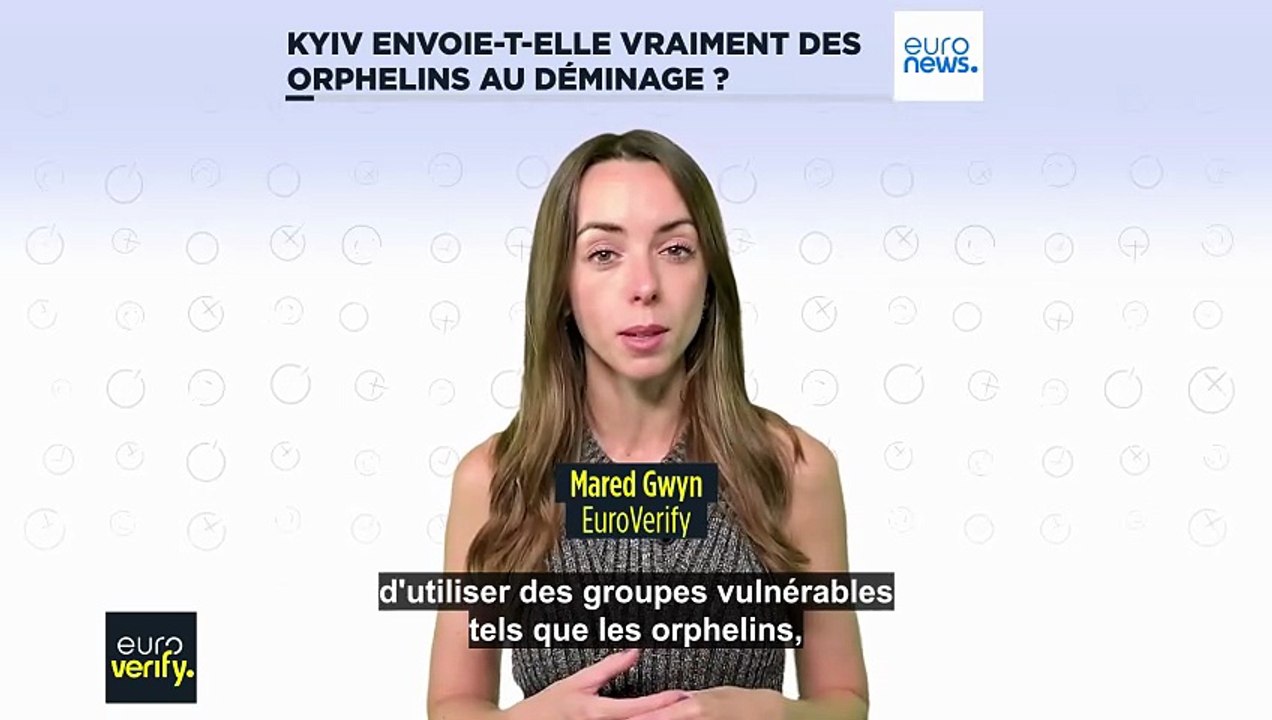 Vérification des faits : une opération pro-Kremlin utilise les médias d'investigation pour affirmer que l'Ukraine utilise des orphelins pour déminer