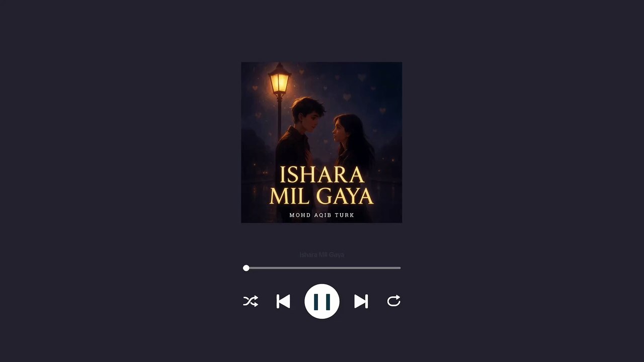 Ishara Mil Gaya | Heart Touching Hindi Love Song 2025 | Emotional Romantic Song | Mohd Aqib Turk