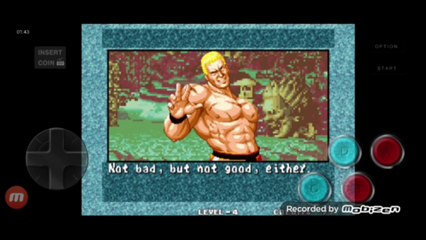 Fatal Fury 3 Hon Fu vs Geese Howard Hon Fu é derrotado por Geese Howard