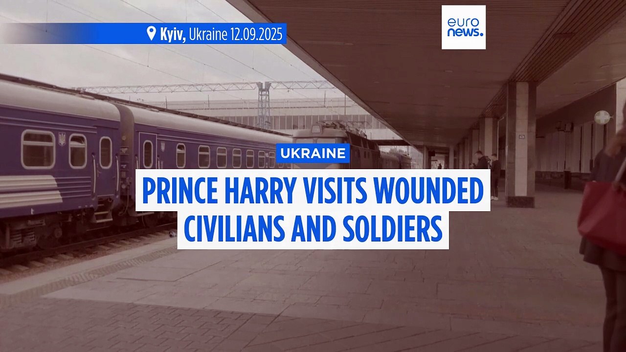 Ucraina, il principe Harry in visita a sorpresa a Kiev per fare visita ai soldati feriti