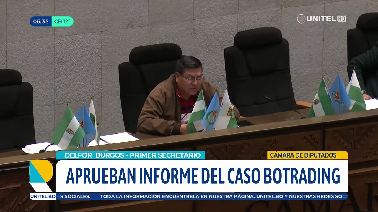 Diputados aprueban informe del caso Botrading