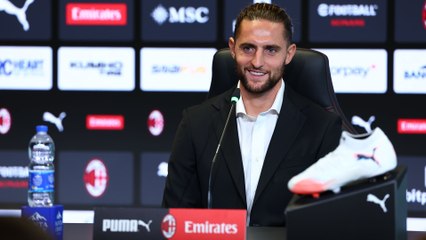 Adrien Rabiot's presentation press conference