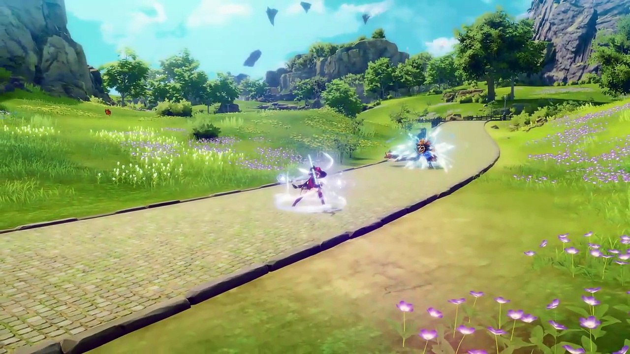 Das Anime-MMORPG Blue Protocol: Star Resonance zeigt das Gameplay des Wind Knight
