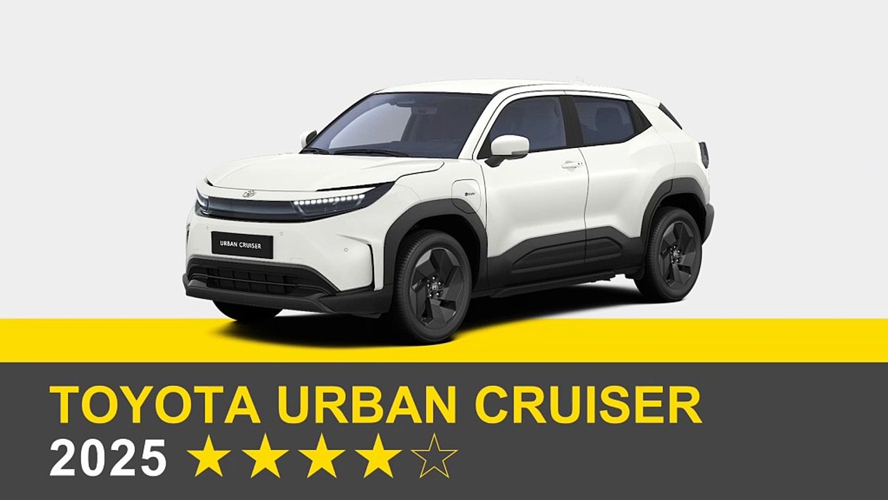 Le SUV compact électrique Toyota Urban Cruiser...