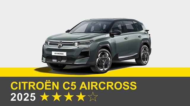 Le SUV Citroën C5 Aircross crédité de quatre étoiles sur cinq possibles aux crash-tests Euro NCAP 2025