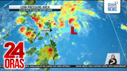 LPA, easterlies, at thunderstorms, magpapa-ulan sa malaking bahagi ng bansa ngayong weekend | 24 Oras