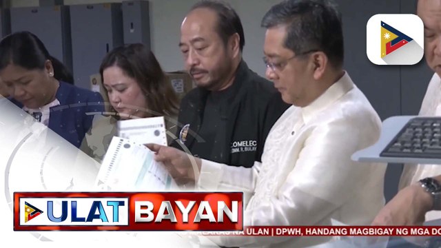 COMELEC, sinimulan na ang deployment ng mga ACM at balota sa BARMM| ulat ni Louisa Erispe