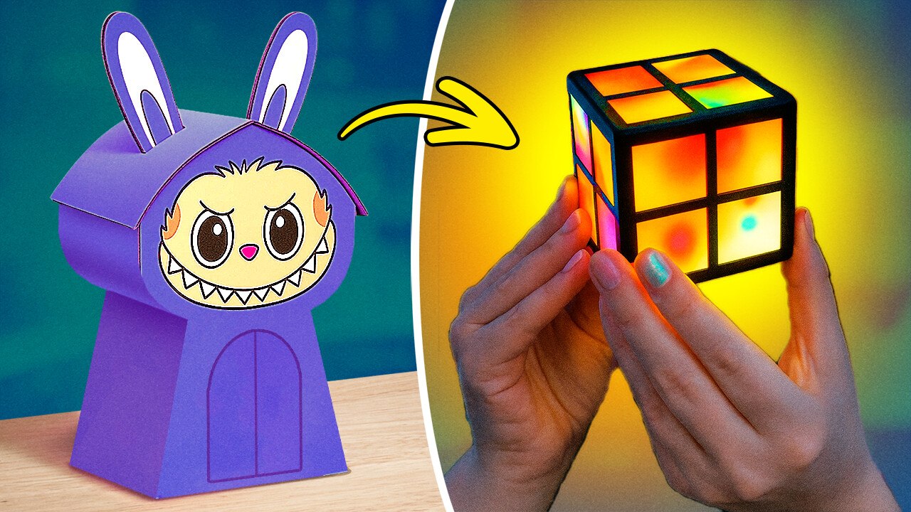 WowCube Saved Us from Creepy Shadows!✨ Amazing Gadgets & Crazy Fun for Labubu!🔥