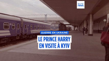 Le Prince Harry à Kyiv en soutien aux soldats blessés