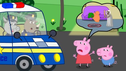 Peppa Pig Hides Under the Bed! 🛏️😨 Granny Zombie Finds Them?! 🐷 #PeppaPig #ZombiePeppa #GrannyPig #PeppaPigZombie