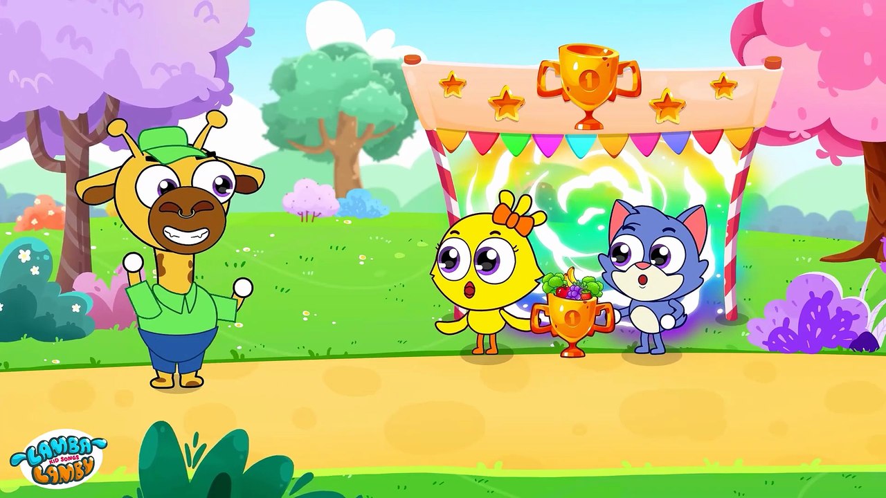 Chicky Loses a Shoe 👟🤣 | Lamba Lamby | Kids Songs #LambaLamby #KidsSongs #ChickyFunny