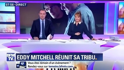 Johnny Hallyday & Eddy Mitchell – Interview BFMTV (10 novembre 2017) | Album La Même Tribu