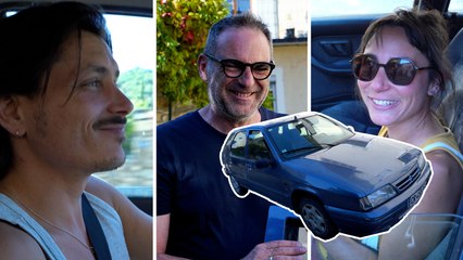 Cette Citroën ZX est partagée par 30 habitants d'un village de la Drôme