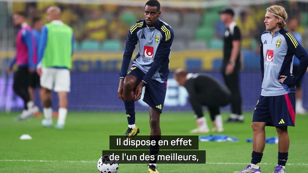 Slot définit Isak comme peut-être le "meilleur attaquant au monde"