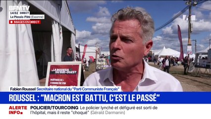 Agression d'un policier à Tourcoing: "L'État recule dans ses fonctions régaliennes, notamment celle de la sécurité", déclare Fabien Roussel (PCF)
