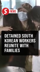316 South Koreans return home after U.S. raid detention