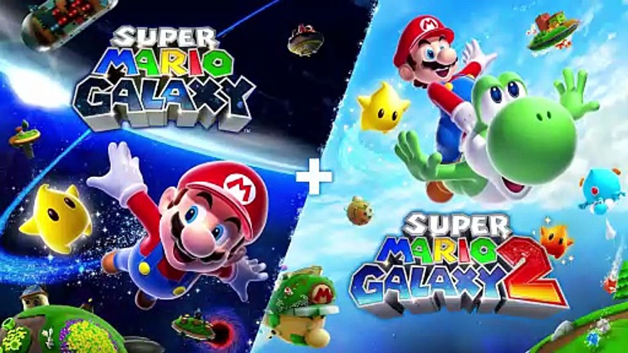 Tráiler de anuncio de Super Mario Galaxy + Super Mario Galaxy 2