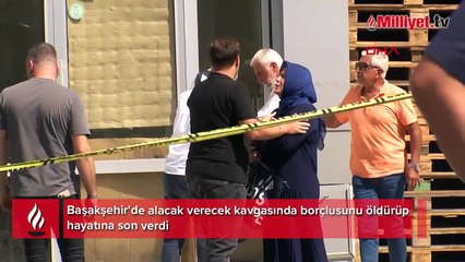 80 milyon liralık alacak verecek kavgası cinayetle bitti! Başakşehir'de iş insanını öldürüp, intihar etti