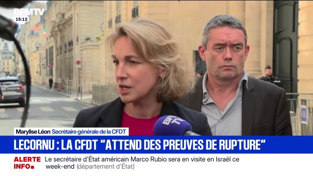 Réforme des retraites: la CFDT refuse tout nouveau conclave auprès de Sébastien Lecornu
