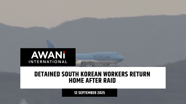 Detained South Korean workers return home after raid