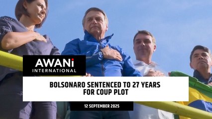 Bolsonaro sentenced to 27 years for coup plot