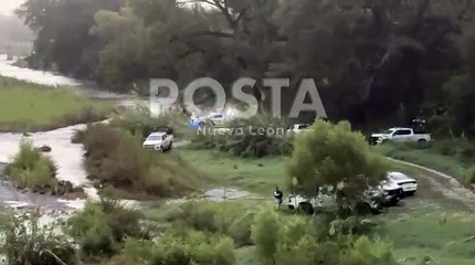 Asesinan a dos personas en el Río Pilón, en el centro de Montemorelos