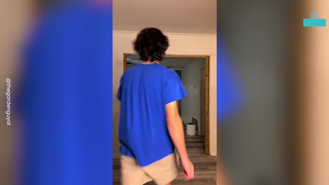 Man Ripped His Toe on a Nail and Slips off a Fart in Painful Diy Fail