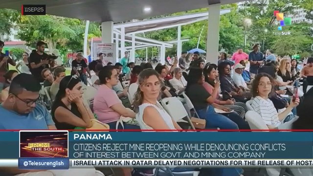 Panama, citizens reject mine reopening, denounce government conflicts of interest