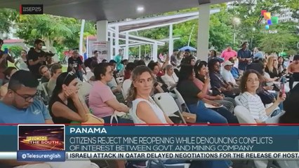Panama, citizens reject mine reopening, denounce government conflicts of interest