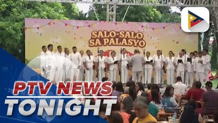 PBBM visits ‘Salo-Salo’ at the Palace Kalayaan Grounds organized for his upcoming birthday