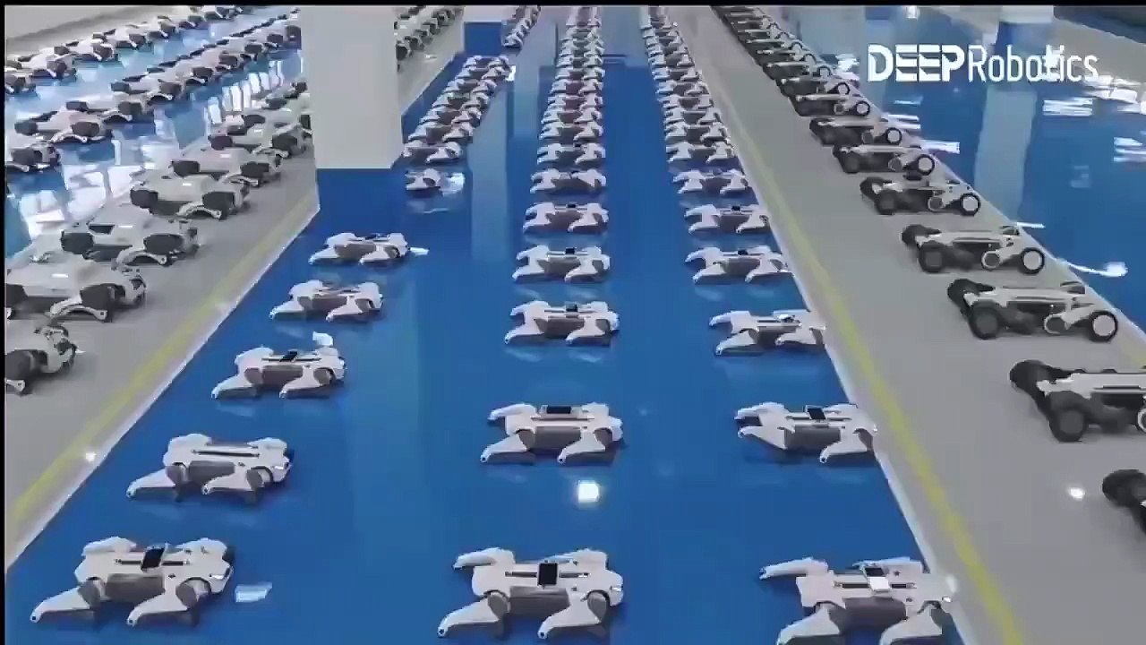 Chinese factories are full of quadruped robots