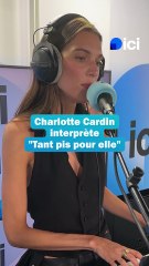 Charlotte Cardin chante "Tant pis pour elle" au piano