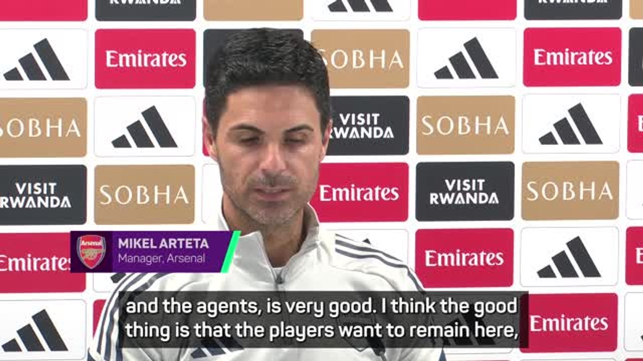 Arteta confident that Saka and Saliba will sign new Arsenal deals