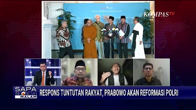 [FULL] Bahas Reformasi Polri ala Prabowo, Kompolnas-Ketua PBHI Soroti Soal Strukturisasi-Kewenangan