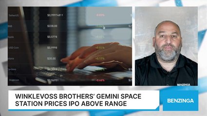 Winklevoss Brothers’ Gemini Space Station Prices IPO Above Range