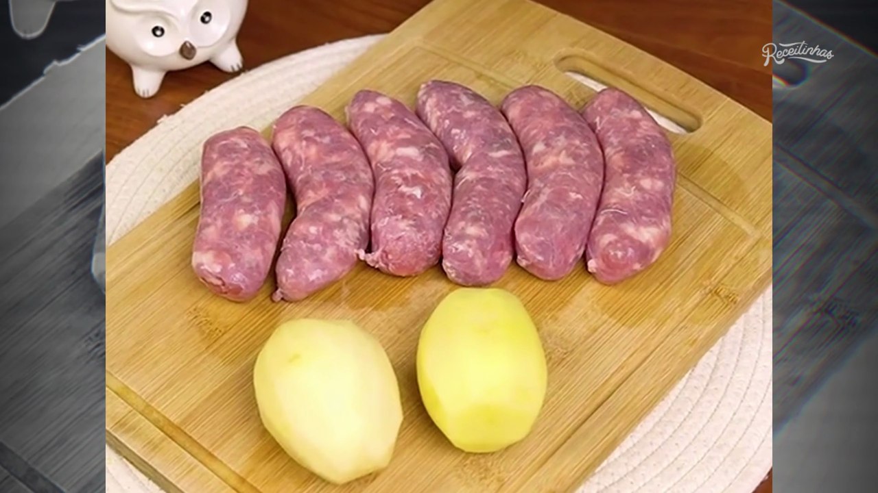 Escondidinho de Linguiça com Purê de Batata | Receita Fácil e Deliciosa