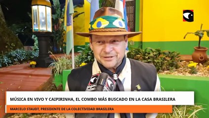 Música en vivo y caipirinha, el combo más buscado en la Casa Brasilera