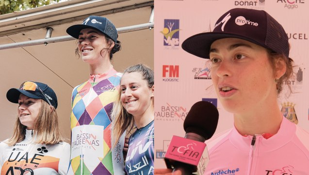 Cyclisme - Tour Cycliste Féminin International de l'Ardèche 2025 - Mischa Bredewold, le chrono et la 4e étape, Maeva Squiban 2e