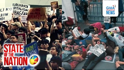 UP Diliman students, nag-walk out para sa black friday protest | SONA